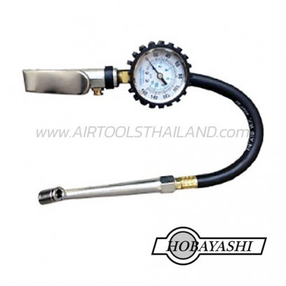 HB-5040 เกจ์วัดลม-เติมลม 6" หน้าปัด 2" (0-160 PSI) HOBAYASHI