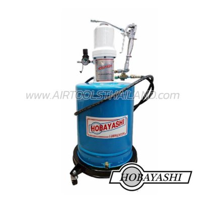 MG-55 ถังอัดจารบีใช้ลม 20 ลิตร สายยาว 3 เมตร HOBAYASHI
