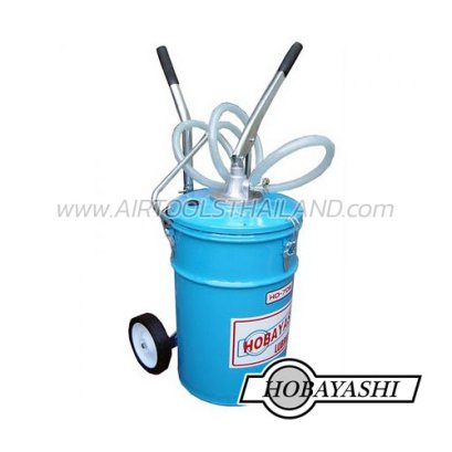 MG-70 ถังอัดจารบีมือโยก 20 ลิตร สายยาว 6 ฟุต HOBAYASHI