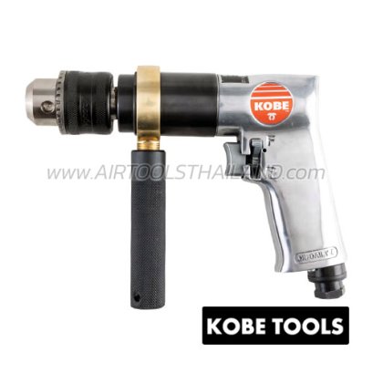 KBE2701525F (DPR813) "KOBE" สว่านลมทรงปืน 13 มม. ปรับซ้าย-ขวา รุ่นงานหนัก REVERSIBLE HEAVY DUTY PISTOL DRILL "KOBETOOLS" สินค้าประเทศอังกฤษ