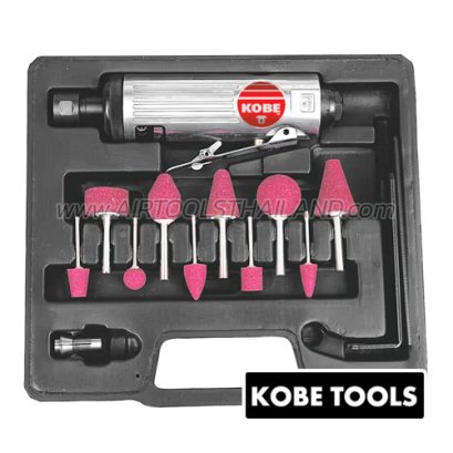 KBE2702030L (GD22LK) "KOBE" ชุดเครื่องเจียร์แกน 3 มม. และ 6 มม. 22000 รอบ AIR DIE GRINDER KIT "KOBETOOLS" สินค้าประเทศอังกฤษ