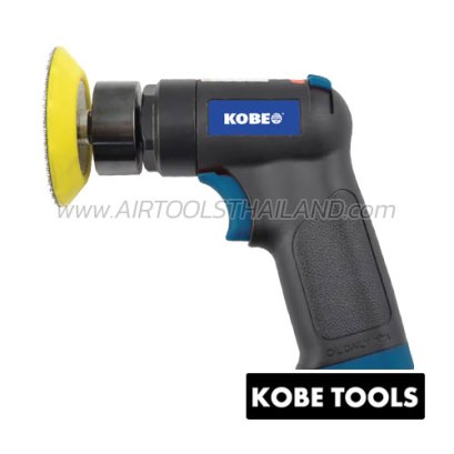 KBE2706010K (BROS3) เครื่องขัดกระดาษทราย รุ่นงานหนัก ขนาด 75 มม. (3 นิ้ว) RANDOM ORBITAL SANDER "KOBETOOLS" สินค้าประเทศอังกฤษ