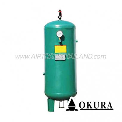 BLV9001-015 ถังเก็บลมสำหรับปั๊มลม (แนวตั้ง/แบบยืน) 1500 ลิตร OKURA