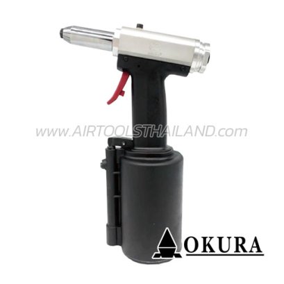 C-OK-ARG-64 เครื่องย้ำริเวทลม 4.8-6.4 มม. (3/16"-1/4") OKURA