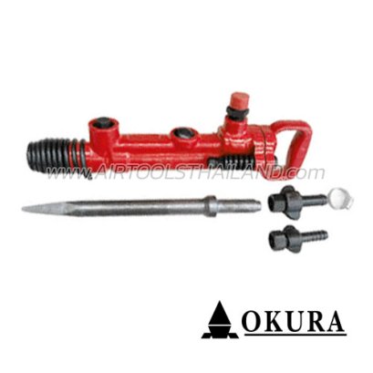 G7 (TCA-7) เครื่องสกัดลม (เครื่องแย็กลม) ความถี่กระแทก 21.6 HZ/30J น้ำหนัก 7.2 กก. พร้อมดอกสกัด 1 ดอก (ใช้กับดอกกลม+แหลมได้) OKURA