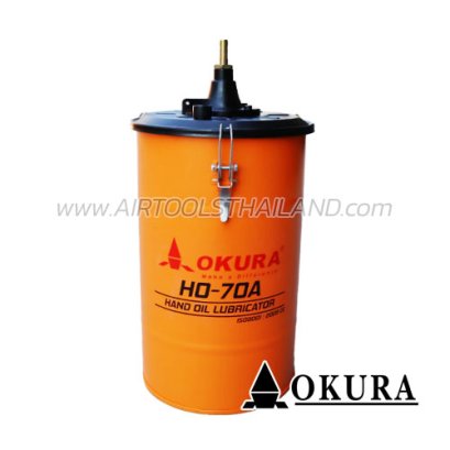 OK-HO-70 ถังเติมน้ำมันเกียร์มือโยก 20 ลิตร สายยาว 6 ฟุต OKURA