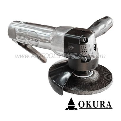 TW เครื่องเจียรลม 4 นิ้ว/100 มม. แรงดันลม 90 PSI ความเร็วรอบ 11000 RPM OKURA