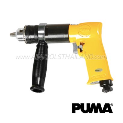 AT-4041 สว่านลม 1/2" / 4 หุน ดอกสว่าน 13 มม. ความเร็วรอบ 800 RPM ท่อลมเข้า 1/4" แรงดันลม 90 PSI พูม่า "PUMA"