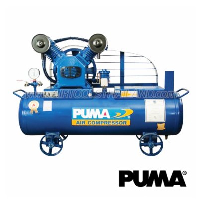 OL-30 ปั๊มลมไร้น้ำมันพูม่า OIL-LESS ความจุถัง 165 ลิตร 3 แรงม้า 2 ลูกสูบ แรงดัน 8 บาร์ ปริมาณลม 412 ลิตร/นาที (ไม่รวมมอเตอร์) พูม่า PUMA