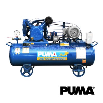 TPP-30 ปั๊มลมพูม่าแรงดันสูง TWO-STAGE ขนาด 3 แรง ถังลม 165 ลิตร 2 ลูกสูบ ปริมาณลม 340 ลิตร/นาที พูม่า PUMA