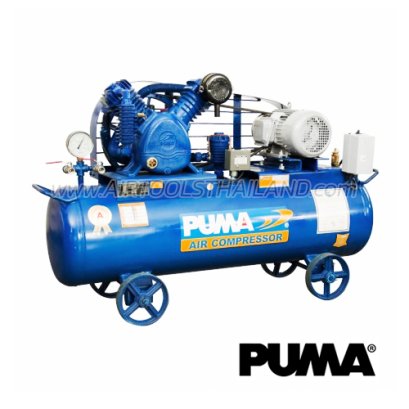TPP-30P ปั๊มลมพูม่าแรงดันสูง TWO-STAGE ขนาด 3 แรง ถังลม 260 ลิตร 2 ลูกสูบ ปริมาณลม 340 ลิตร/นาที พูม่า PUMA
