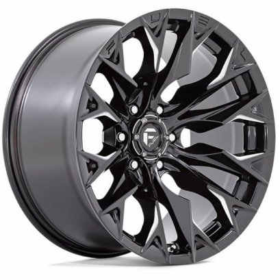Fuel-Flame 20x10 ET -18 PCD 6x139.7 CB 106.1 Glossy Black/Milled