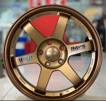 TE37 สติ๊กเกอร์ 17x8.25 PCD 5x114.3