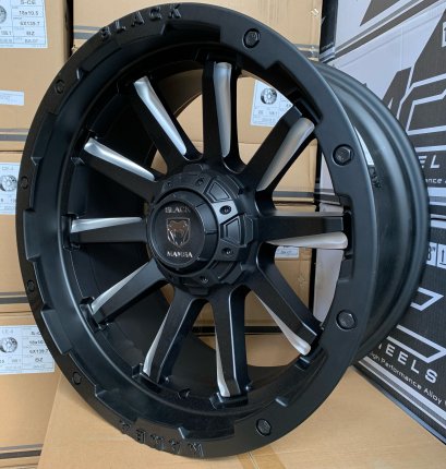 Black Mamba Cutlass 20x10 ET -25 PCD 6x139.7