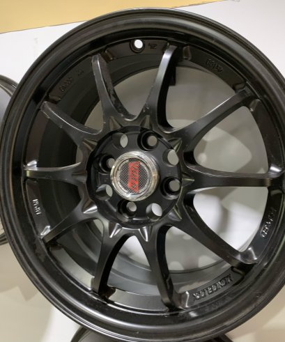 SW367 15x7 ET 35 PCD 4x10 Matt Black