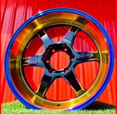 DiSP 18x9.5/10.5 PCD 6x139.7 สีไทเทเนียม