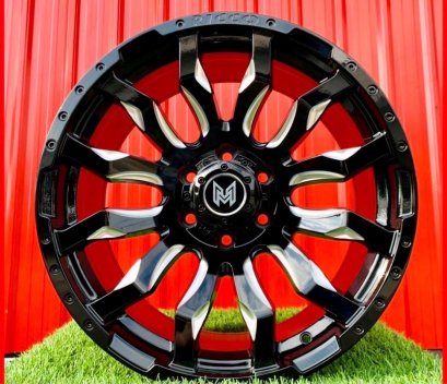 Blitz 20x9 ET 0 PCD 6x139.7 สีกลึงเงิน