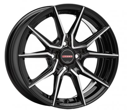 Jager-Onix 17x7.5 ET 38 PCD 5x114.3 CB 73.1 Black/Full Face Polish/Laser Text