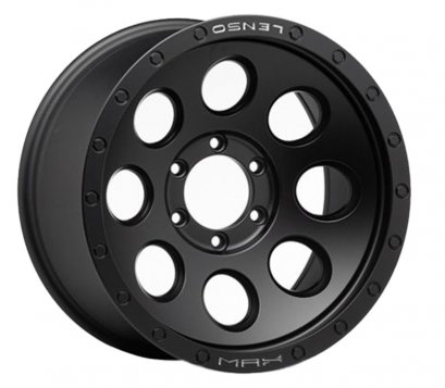 Lenso Max1หยดน้ำ 17x9 ET 0 PCD 6x139.7 CB 106.1 Matt Black