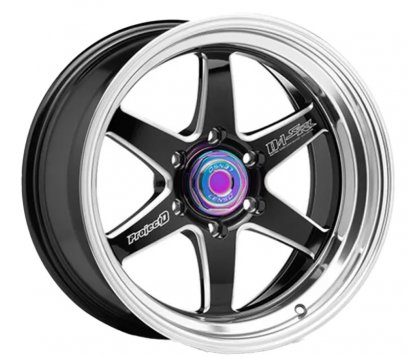 SPEC-R 18x9.5 ET 5 PCD 6x139.7 CB 106 Black/Lip Polish/laser