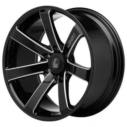 RTC-2 20x9.5 ET 12 PCD 6x139.7 CB 106.1 Black/Laser Text/Edge Spoke Ball Cut
