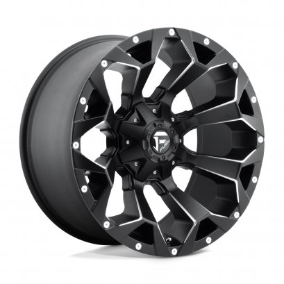 Fuel Assault 18x9 ET 20 PCD 6x139.7 CB 106.1 Matt Black/Milled