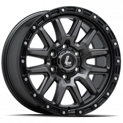 MX-Marvel 20x9 ET 18 PCD 6x139.7 CB 106.1 Gray Anthracite/Satin Black Lip/Laser Text