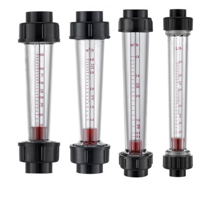 LZS-32 LZS-40 Glue Joint Plastic Tube Type Flow Meter Water Rotameter Liquid Flowmeter Measuring Tools for Chemical Light