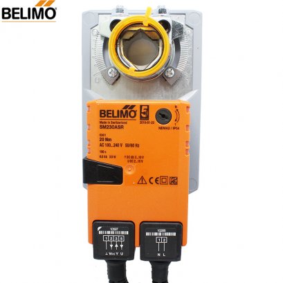BELIMO SM230ASR Modulating damper actuator for adjusting air dampers in ventilation and air-conditioning systems for building se
