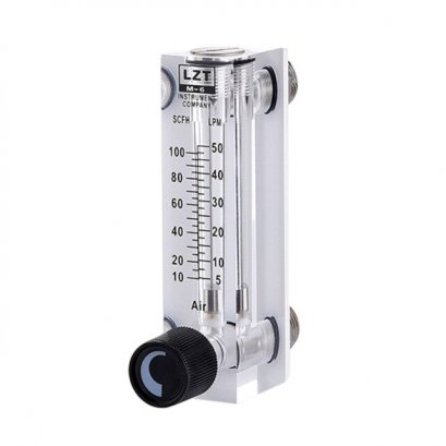 LZM-6T Acrylic Panel Gas Flow Meter 10-100ml/min 20-200ml/min 30-300ml/min 50-500ml/min 0.1-1L/min 0.2-2L/min 0.3-3L/min