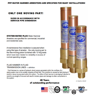 Water Hammer: ปัญหาที่เกิดจากแรงกระแทกในระบบท่อและการป้องกัน