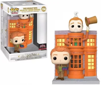 Funko Pop! Harry Potter: Wizarding World - Fred Weasley with Weasleys' Wizard Wheezes (Target Exclusive)