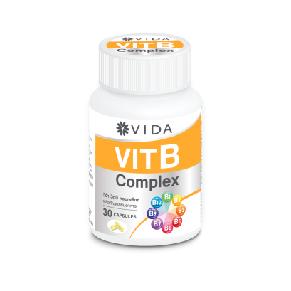 วีด้า วิตามินบีรวม 30 แคปซูล ( VIDA Vit B Complex )