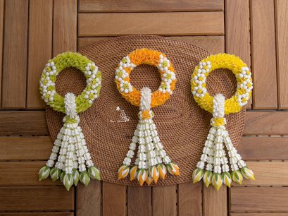 พวงมาลัยกลม