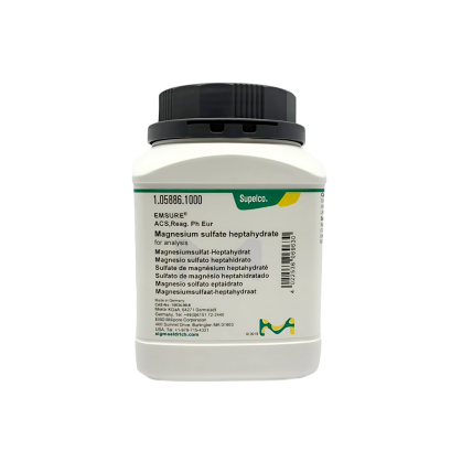 Magnesium sulfate heptahydrate for analysis EMSURE #105886, Merck