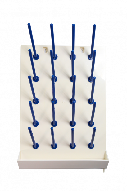 Draining Rack 56 ก้าน ขนาด กว้างxยาว =520x680 cm.ติดผนัง., LP