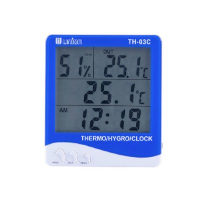 มิเตอร์วัดอุณหภูมิและความชื้น ดิจิตอล Thermo-Hygrometer, UNION TH-03C