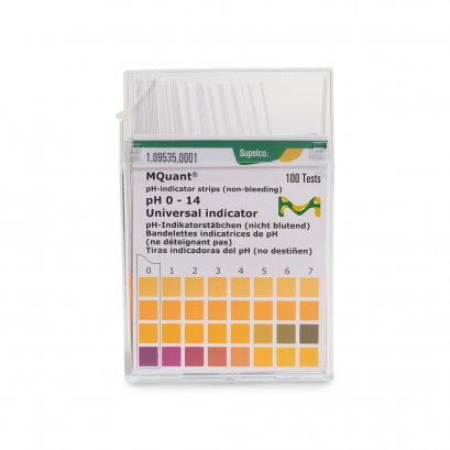 กระดาษวัดค่า pH (pH Indicator paper), Merck