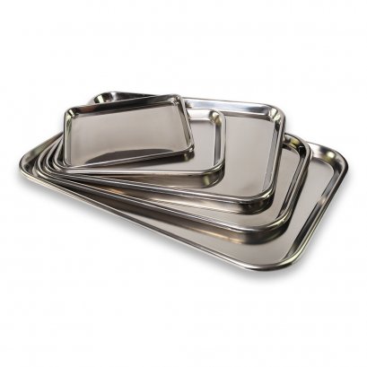 ถาดสี่เหลี่ยมสแตนเลส, Stainless Steel tray