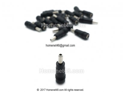 หัวแปลงแจ๊ค 5.5 x 2.1 ตัวเมีย (F) เป็น 5.5 x 2.5 ตัวผู้ (M)