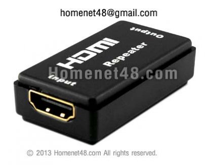 HDMI Repeater (V.1.4) (F-F) เพิ่มระยะสัญญาณ HDMI ไกล 40 เมตร