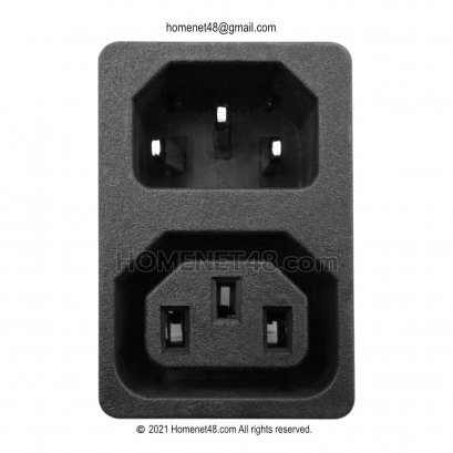 เต้ารับ เต้าเสียบปลั๊กไฟ  IEC320 C13 C14
