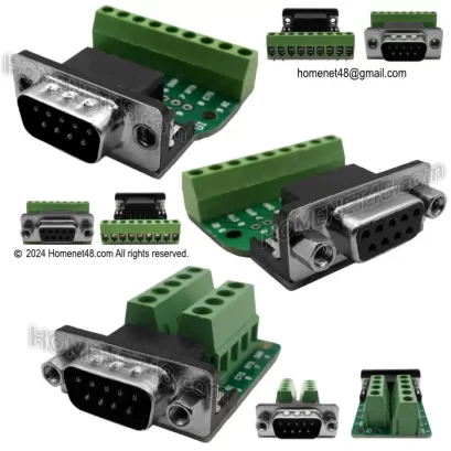 หัว RS232 แบบขันน๊อต (Terminal)