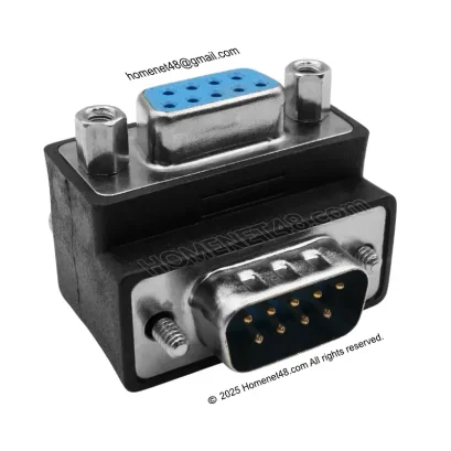 หัวแปลง Port RS232 DB9 Serial เป็นหัวฉาก (M-F)