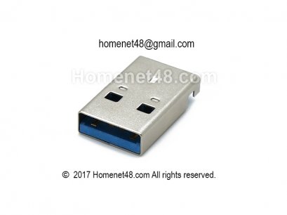 อะไหล่สำหรับเปลี่ยนซ่อม หัว USB 3.0 ตัวผู้ ขาตรง