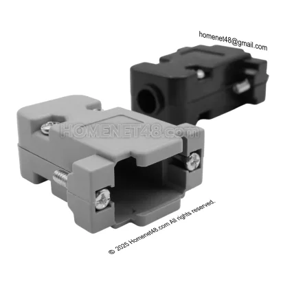 กล่องสำหรับชุดประกอบหัว VGA และ RS232 DB9 SERIAL