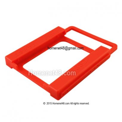 ถาดพลาสติกแข็งใส่ HD Notebook หรือ SSD 2.5 นิ้ว ในช่อง 3.5 นิ้ว PC