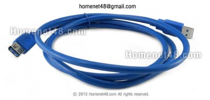 สายต่อยาว USB 3.0 Hi-Speed ยาว 1.5 เมตร (M&gt;F)