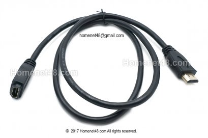 (ของหมด) สาย HDMI ยาว 1 เมตร (M&gt;F)