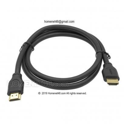 สาย HDMI V.2.0 (4K 3D UHD Ethernet ARC) Deluxe สายยาง (M>M) 1 เมตร
